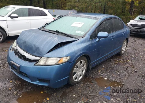 2010 Honda Civic Lx z USA, uszkodzony, nr VIN 2HGFA1F50AH300765